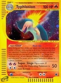 Pokemon TCG - Expedition - Typhlosion - 028/165 - Holofoil