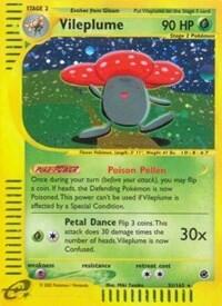 Pokemon TCG - Expedition - Vileplume - 031/165 - Reverse Holofoil