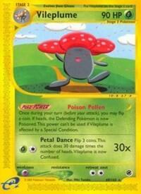 Pokemon TCG - Expedition - Vileplume - 069/165 - Reverse Holofoil