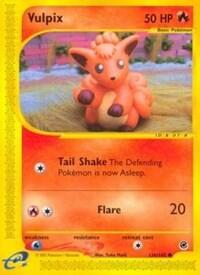 Pokemon TCG - Expedition - Vulpix - 136/165 - Reverse Holofoil