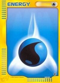 Pokemon TCG - Expedition - Water Energy - 165/165
