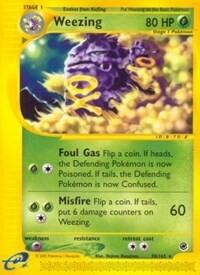 Pokemon TCG - Expedition - Weezing - 070/165