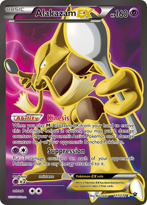 Pokemon TCG - XY - Fates Collide - Alakazam EX - 117/124 - Holofoil