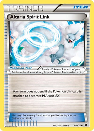 Pokemon TCG - XY - Fates Collide - Altaria Spirit Link - 91/124