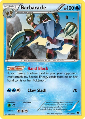 Pokemon TCG - XY - Fates Collide - Barbaracle - 23/124