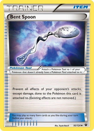 Pokemon TCG - XY - Fates Collide - Bent Spoon - 93/124