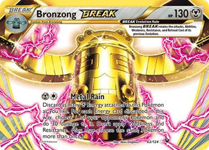 Pokemon TCG - XY - Fates Collide - Bronzong BREAK - 62/124 - Holofoil
