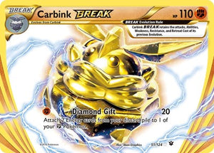 Pokemon TCG - XY - Fates Collide - Carbink BREAK - 51/124 - Holofoil