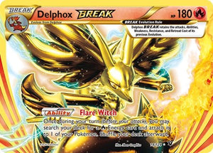 Pokemon TCG - XY - Fates Collide - Delphox BREAK - 14/124 - Holofoil