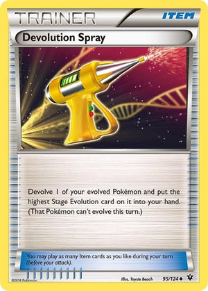 Pokemon TCG - XY - Fates Collide - Devolution Spray - 95/124