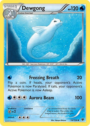 Pokemon TCG - XY - Fates Collide - Dewgong - 16/124