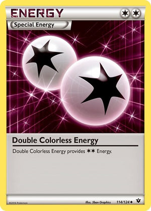 Pokemon TCG - XY - Fates Collide - Double Colorless Energy - 114/124