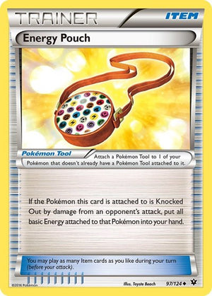 Pokemon TCG - XY - Fates Collide - Energy Pouch - 97/124