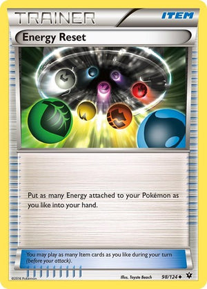 Pokemon TCG - XY - Fates Collide - Energy Reset - 98/124