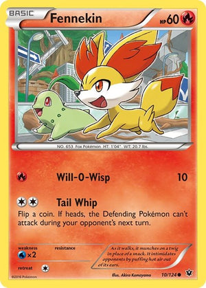 Pokemon TCG - XY - Fates Collide - Fennekin - 10/124
