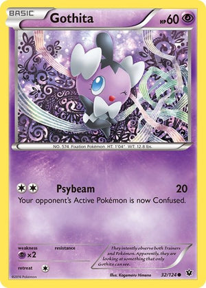 Pokemon TCG - XY - Fates Collide - Gothita - 32/124