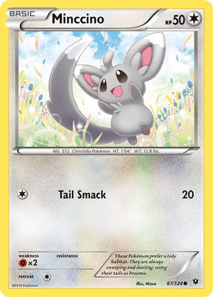 Pokemon TCG - XY - Fates Collide - Minccino - 87/124