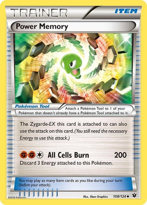 Pokemon TCG - XY - Fates Collide - Power Memory - 108/124
