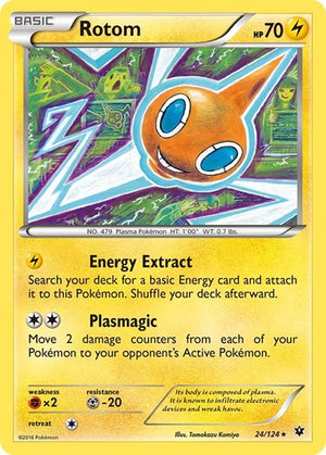 Pokemon TCG - XY - Fates Collide - Rotom - 24/124