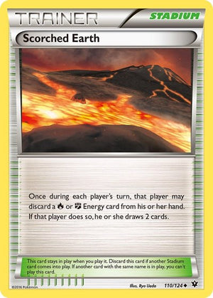 Pokemon TCG - XY - Fates Collide - Scorched Earth - 110/124