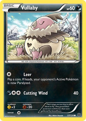 Pokemon TCG - XY - Fates Collide - Vullaby - 57/124