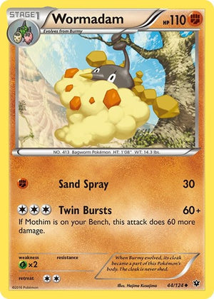 Pokemon TCG - XY - Fates Collide - Wormadam - 44/124