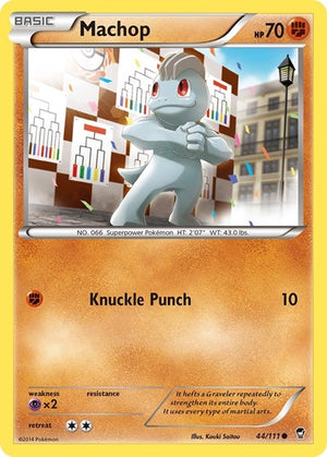 Pokemon TCG - XY - Furious Fists - Machop - 44/111