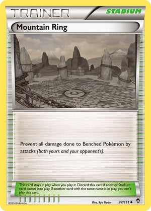 Pokemon TCG - XY - Furious Fists - Mountain Ring - 97/111