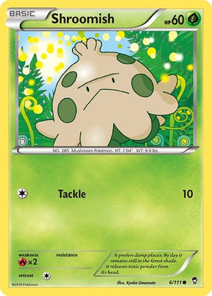 Pokemon TCG - XY - Furious Fists - Shroomish - 6/111