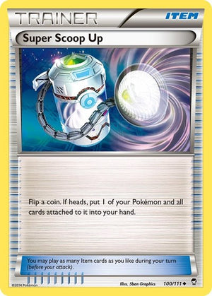 Pokemon TCG - XY - Furious Fists - Super Scoop Up - 100/111