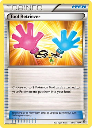 Pokemon TCG - XY - Furious Fists - Tool Retriever - 101/111
