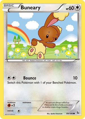 Pokemon TCG - XY - Flashfire - Buneary - 84/106