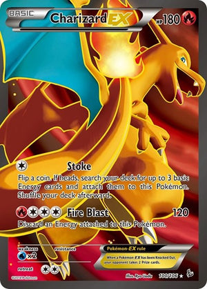 Pokemon TCG - XY - Flashfire - Charizard EX - 100/106 - Holofoil