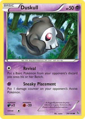 Pokemon TCG - XY - Flashfire - Duskull - 38/106