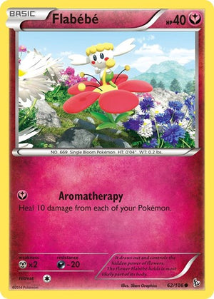 Pokemon TCG - XY - Flashfire - Flabebe - 62/106