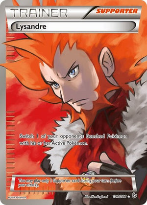 Pokemon TCG - XY - Flashfire - Lysandre - 104/106 - Holofoil