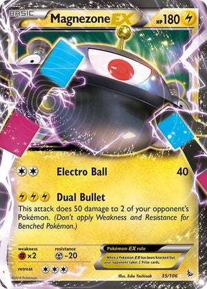 Pokemon TCG - XY - Flashfire - Magnezone EX - 35/106 - Holofoil