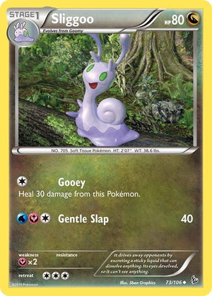Pokemon TCG - XY - Flashfire - Sliggoo - 73/106