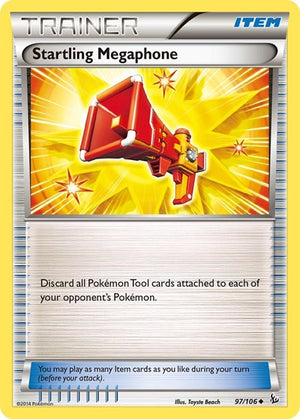Pokemon TCG - XY - Flashfire - Startling Megaphone - 97/106 - Reverse Holofoil