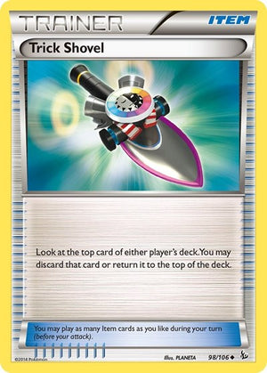 Pokemon TCG - XY - Flashfire - Trick Shovel - 98/106 - Reverse Holofoil