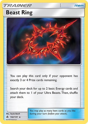 Pokemon TCG - SM - Forbidden Light - Beast Ring - 102/131