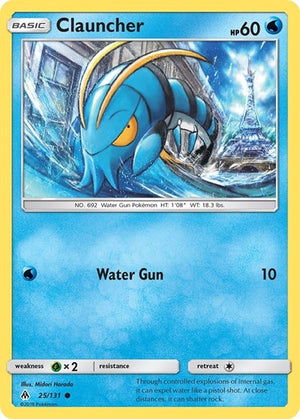 Pokemon TCG - SM - Forbidden Light - Clauncher - 25/131