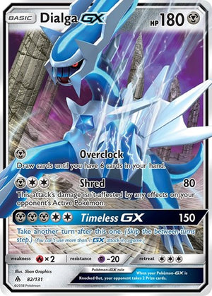 Pokemon TCG - SM - Forbidden Light - Dialga GX - 82/131 - Holofoil