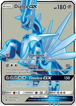 Pokemon TCG - SM - Forbidden Light - Dialga GX - 125/131 - Holofoil