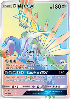 Pokemon TCG - SM - Forbidden Light - Dialga GX - 138/131 - Holofoil
