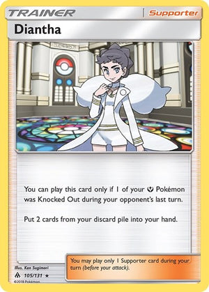 Pokemon TCG - SM - Forbidden Light - Diantha - 105/131 - Holofoil