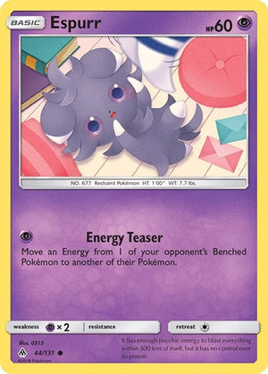 Pokemon TCG - SM - Forbidden Light - Espurr - 44/131 - Reverse Holofoil