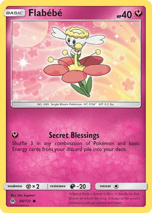 Pokemon TCG - SM - Forbidden Light - Flabebe - 84/131