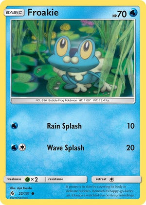 Pokemon TCG - SM - Forbidden Light - Froakie - 22/131