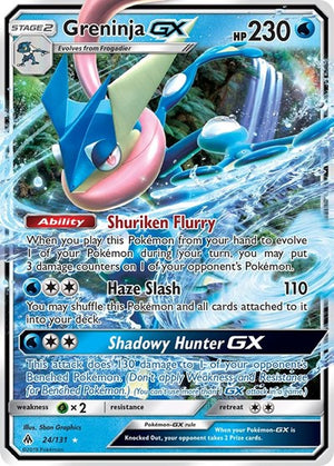 Pokemon TCG - SM - Forbidden Light - Greninja GX - 24/131 - Holofoil